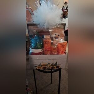 Baby Bath Gift Set - Orange